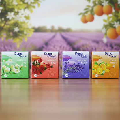 Freshener blocks in a home setting