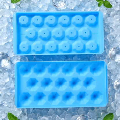 Plastic ice cube tray for freezer use home & kitchen