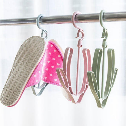 Modern shoe drying hanger, a smart solution for organised footwear storage.