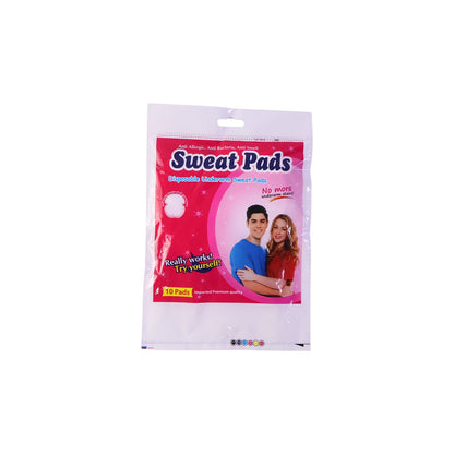 Sweat pad protecting shirt fabric from sweat stains