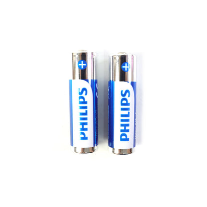 Pair of AA ultra alkaline batteries for everyday electronics