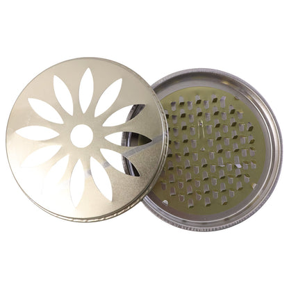 Compact metal coil stand suited for both mosquito repellent and incense burning