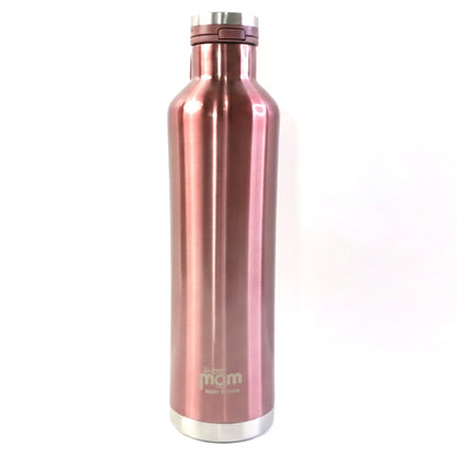 1000 ml vacuum flask showing flip lock leak-resistant lid detail