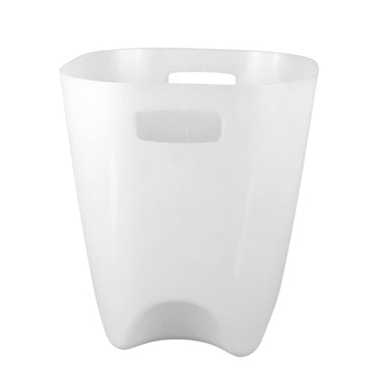 Compact modern dustbin placed neatly in a room's corner