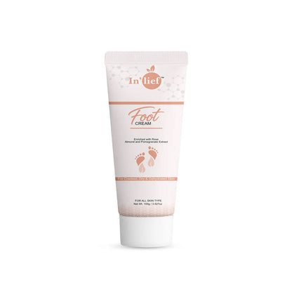 Foot care cream specially designed for dry, rough feet