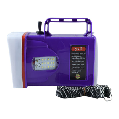 Powerful LED laser flashlight for outdoor and emergency lighting