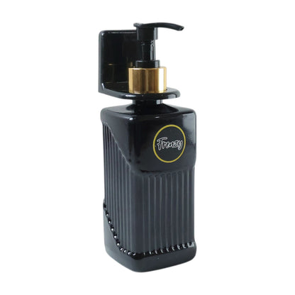 Refillable liquid soap pump bottle with stylish design