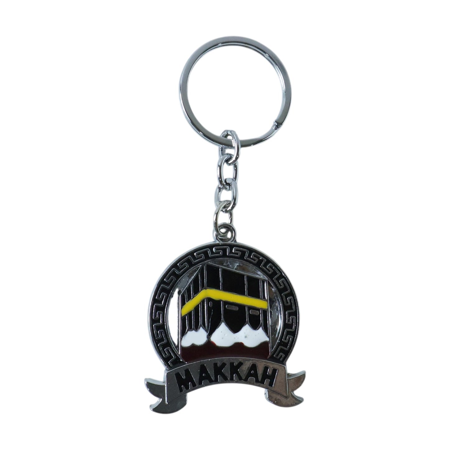 Religious keychain with Makkah mosque and Kaaba design