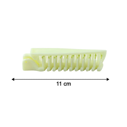 Lightweight foldable hair comb & brush in use for daily styling
