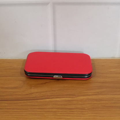 Compact grooming kit in storage case for easy organization