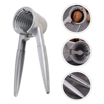 Durable walnut clamp with a user-friendly design, suitable for nuts of different sizes like akhrot.