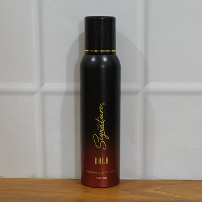 Masculine bold deodorant spray Signature