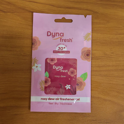 Floral Rosy Dew deodorizer gel designed to refresh various indoor spaces effectively.