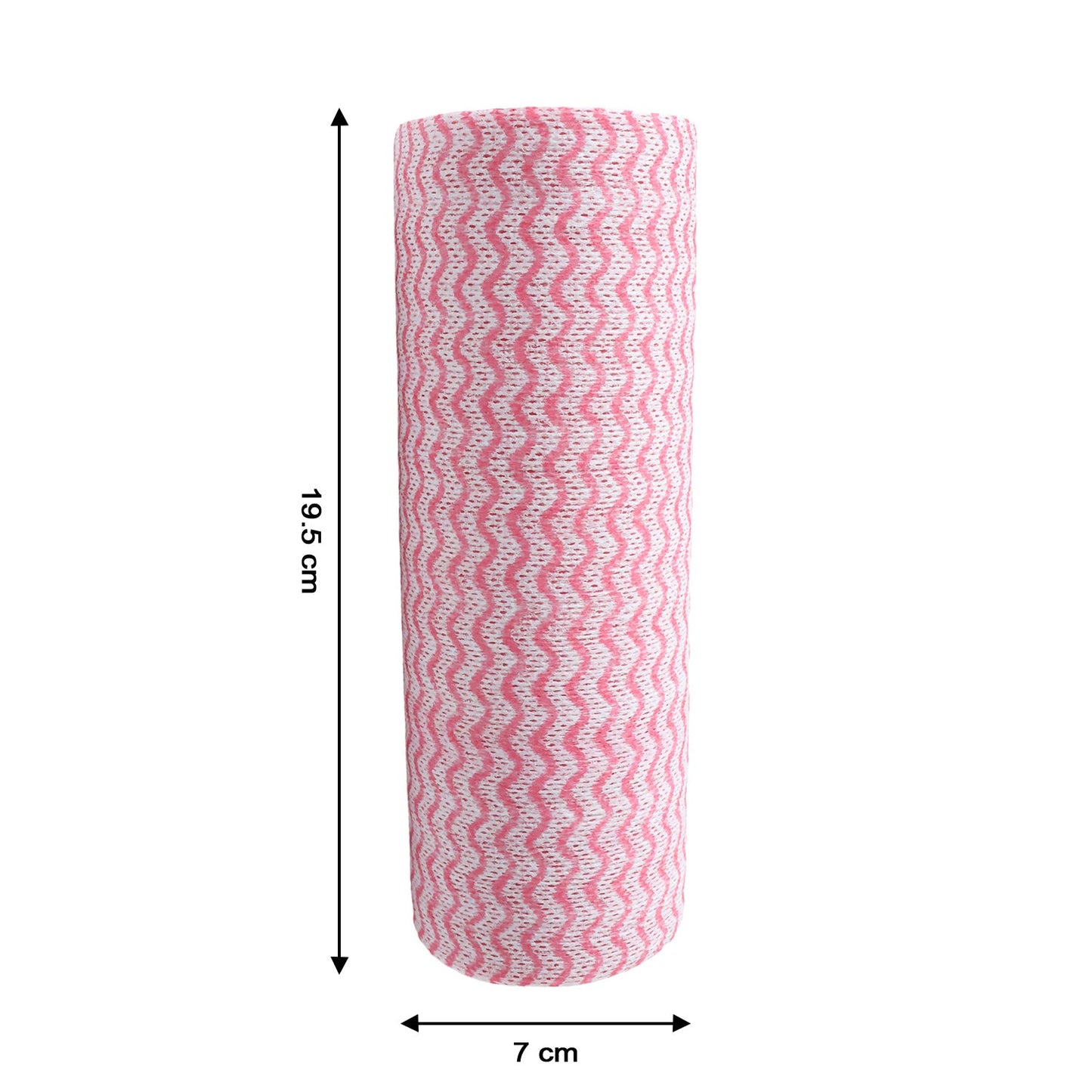 Pack of reusable kitchen cleaning cloth roll sheets