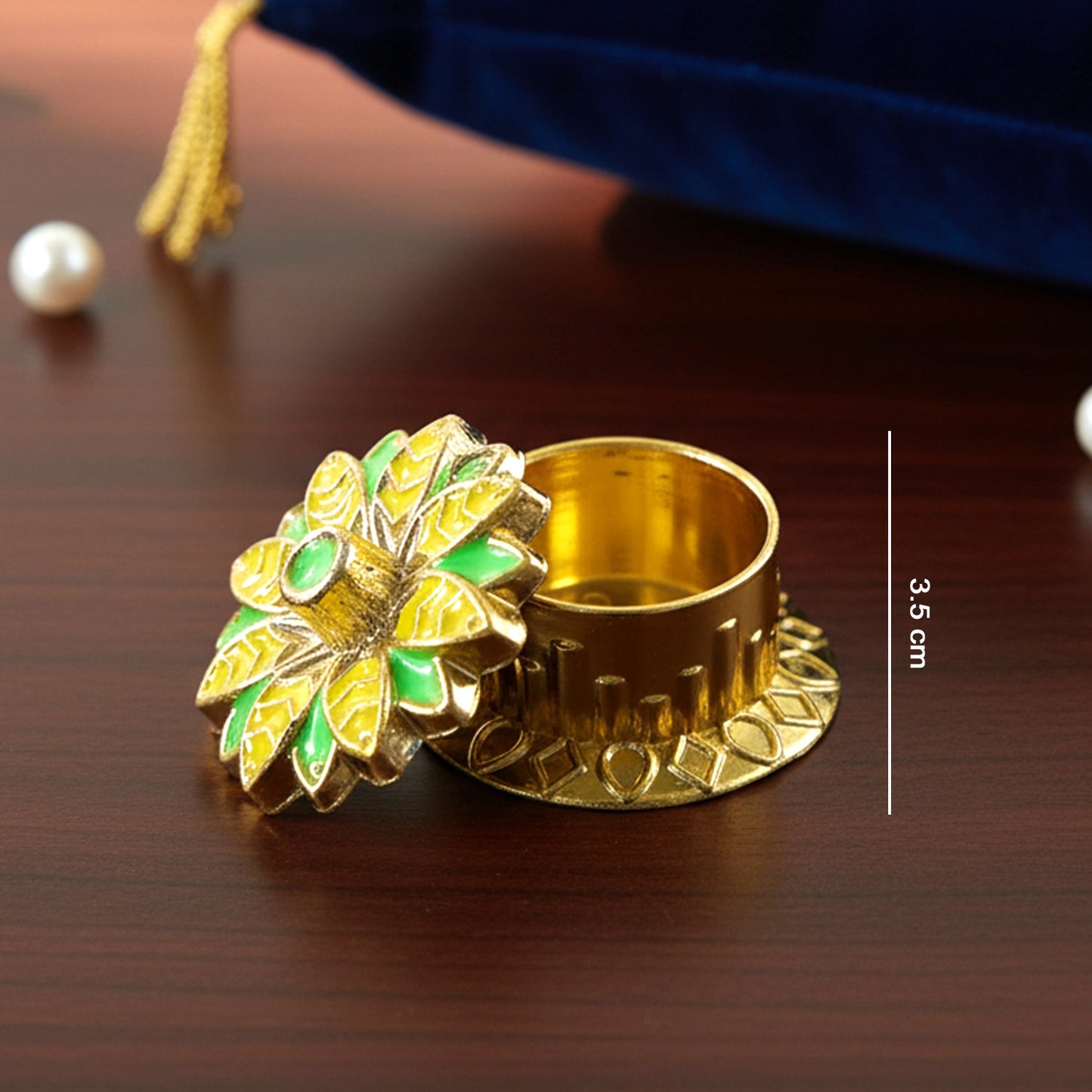 Decorative pooja set for religious and cultural celebrations