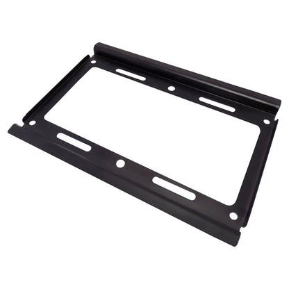 Side profile of the fixed TV mount bracket showing its slim design.