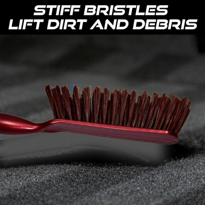 Hand holding the ergonomic Velvet Wipe Car Cleaning Duster Brush.
