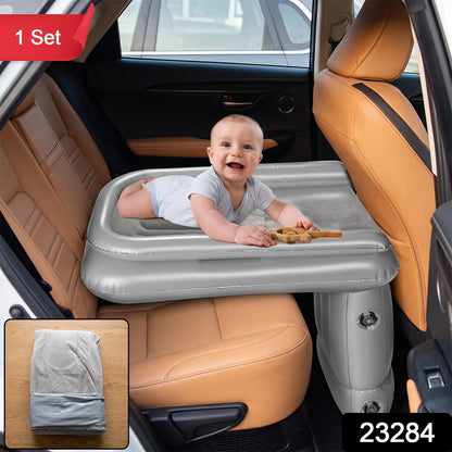 Inflatable Travel Air Bed Mattress for Car Back Seat Kids Baby (1 Set)