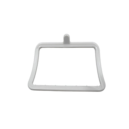 Multi-purpose wall-mounted hand towel holder displayed in a modern kitchen setting.
