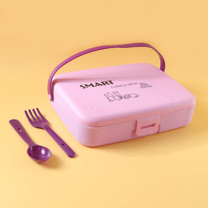 School tiffin box with 3 sections for balanced meal storage