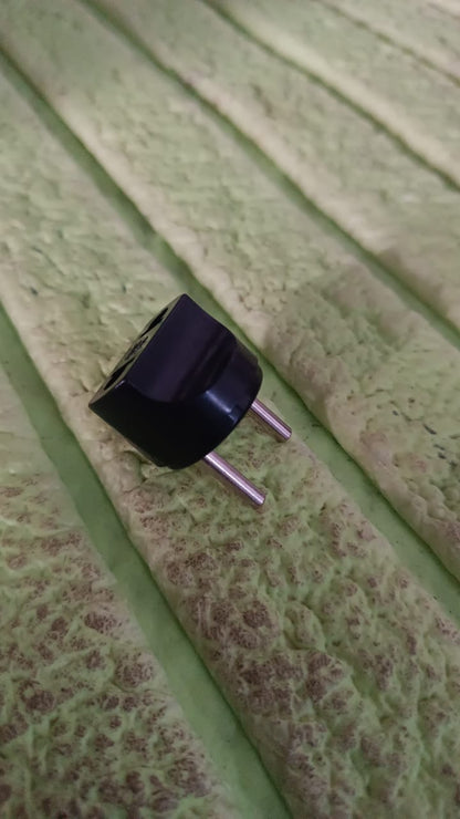 Compact handheld 2 Pin Plug Adapter, ideal for travel in India