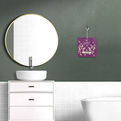 Decorative Gardenia air freshener pouch enhancing room freshness.