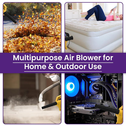Effective dust blower for electronics, furniture, and outdoor cleaning