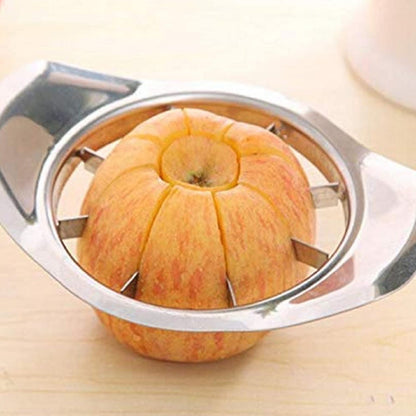 Efficient fruit slicer with core removal feature