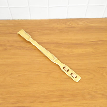 Muscle massage roller with wooden design for stress relief