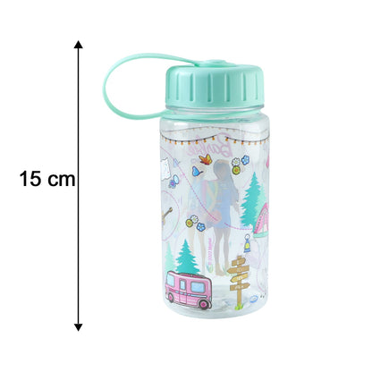 Size comparison of kids water bottles