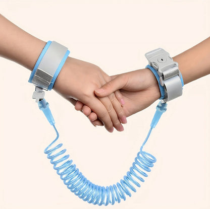 Child safety wrist strap in outdoor use