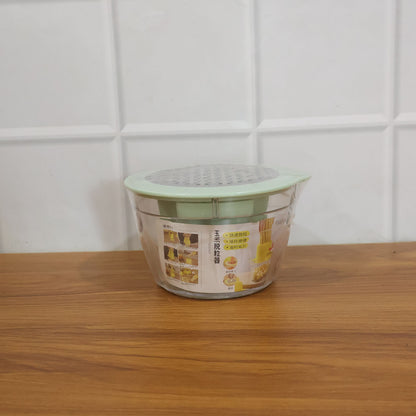 Lifestyle image of manual vegetable grater used in preparing healthy meal