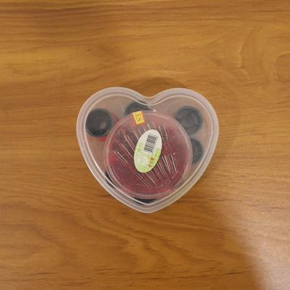 Travel-friendly sewing kit for minor repairs