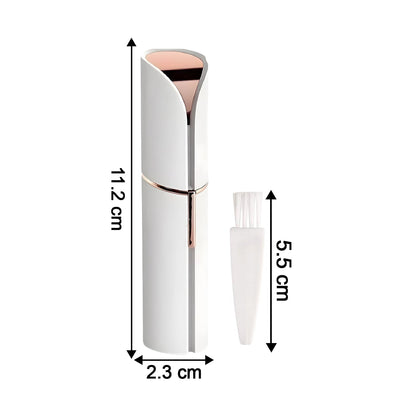 Compact electric face hair trimmer for women’s delicate areas