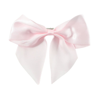 Soft fabric satin hair bow clip perfect for parties and special occasions