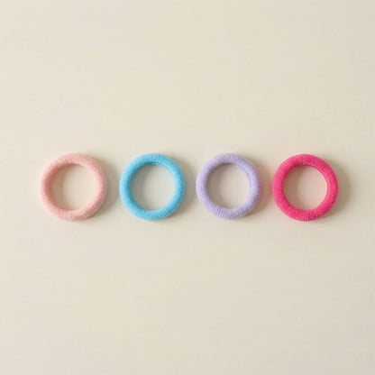 Soft, stretchy hair bands suitable for daily use and active kids