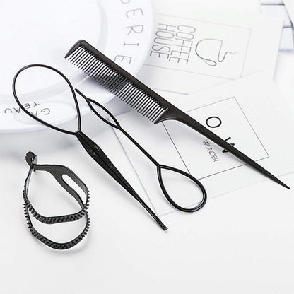 Hair styling comb kit for quick styling
