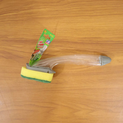 Heavy duty kitchen cleaning dishwand