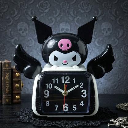 Children's table alarm clock with bright cartoon design