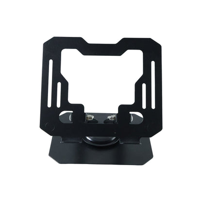 Modern metal stand for tablets and mobile devices, foldable and stable