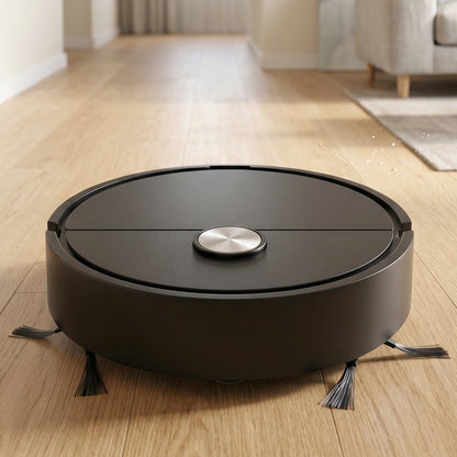 Intelligent robotic vacuum with compact body for easy floor maintenance