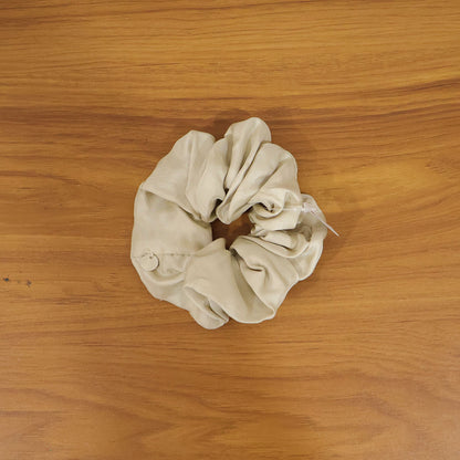 Premium hair scrunchie made of soft fabric for comfortable styling