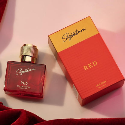 30 ml Signature red perfume bottle with elegant design