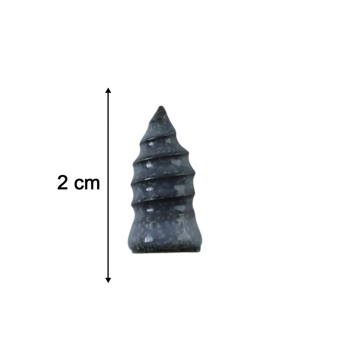 Close-up of rubber tire repair plug