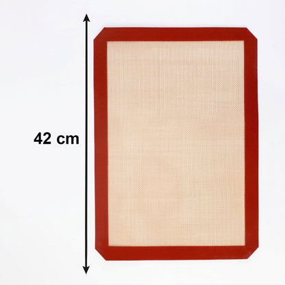 High-temperature resistant silicone baking mats for kitchen use