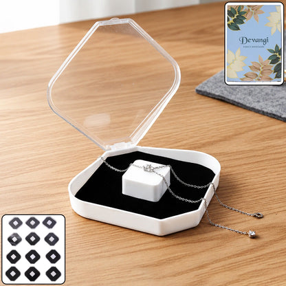 Jewellery Storage Box Set – 12 Pc Soft Cushion Display