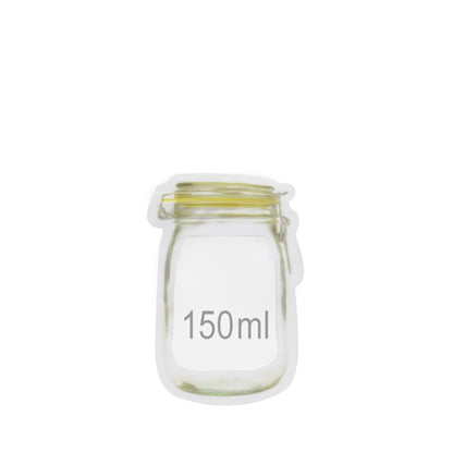 Compact 150ml travel food container, ideal for on-the-go snacks and dry goods.