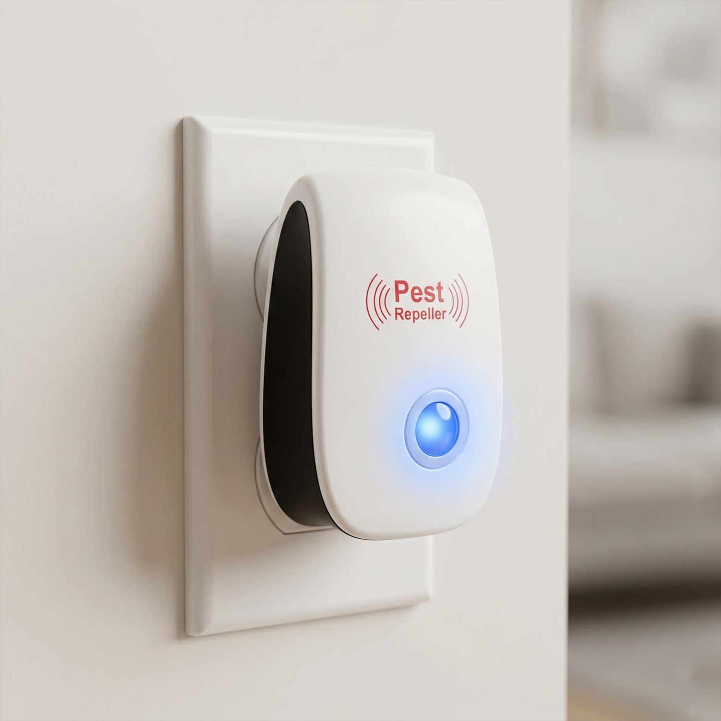 Plug-in mosquito and insect repellent device for home use