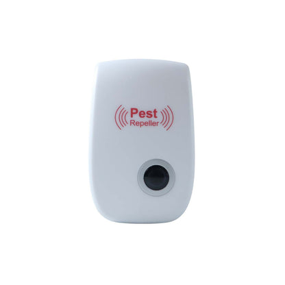 Ultrasonic bug repeller suitable for indoor environments