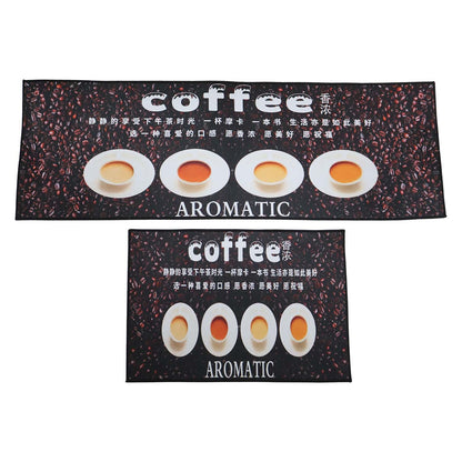 Comfortable printed floor mats for daily household use